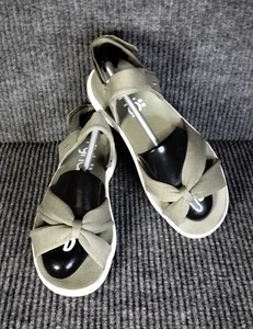 Ryka Mallorie Women’s Sport Sandals Size 7.5 Olive Green Adjustable Ankle Strap - Picture 1 of 10