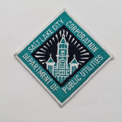 Salt Lake City Department of Public Utilities Patch – Utah Government Iron-On Ba - Image 1 of 3
