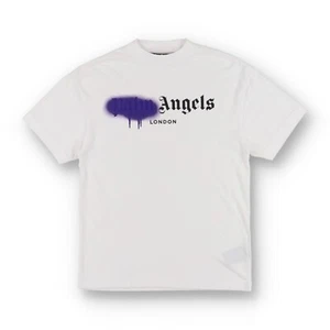 Palm Angels White Sprayed London Logo T-Shirt | Size XS SS23 RRP $250 - Picture 1 of 7