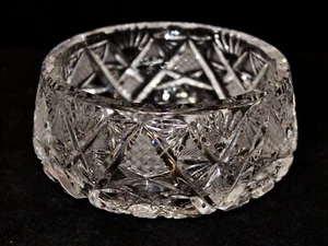 BOHEMIA Schale Bleikristallglas Glasschale Sternen Schliffdekor - Bild 1 von 3