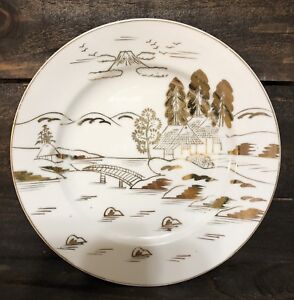 ✅Replacement Kutani Golden 7” HAND-PAINTED Salad Plate✅