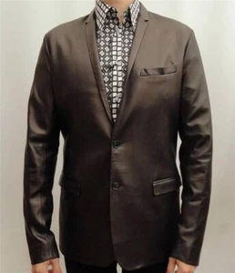 DIOR Homme Lamb Leather Blazer Jacket IT54 XL New Coat - Picture 1 of 7