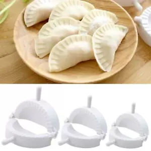 3Pcs Modern DIY Dumpling Maker Mould Dough Press Meat Pie Pastry Dumplings Mold - Picture 1 of 7