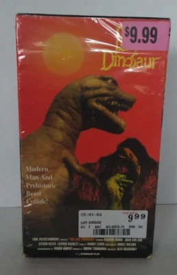 THE LAST DINOSAUR - 1977 Rankin/Bass . 1993 EDDE VHS 90minute TV version TESTED Foto 1 de 4