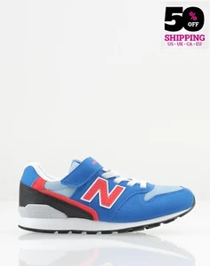 NEW BALANCE Niños Techno Tela Tenis US7 EU40 UK6.5 Multicolor Azul Plano - Imagen 1 de 4