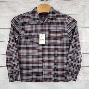 UNTUCKIT Verona Flannel Shirt Mens Medium Plaid Button Down Long Sleeve - Picture 1 of 10