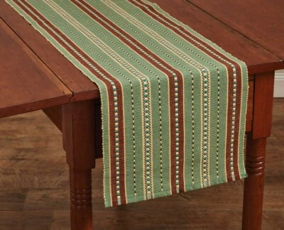 NUEVO Southwest Table Runner Mountain Morning 13"x36" cabaña rústica retiro albergue  Foto 1 de 2