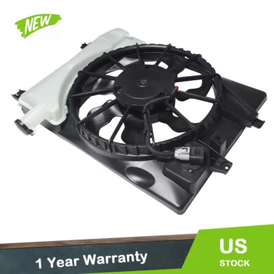 Conjunto de ventilador condensador radiador Hyundai Elantra 1.8L 2014-2016 253803X500 - Imagem 1 de 4