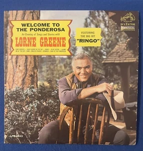 Lorne Greene "Welcome To The Ponderosa"  RCA LPM-2843 Mono 1964￼ - Picture 1 of 4