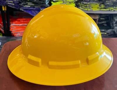 Sombrero duro de ala completa de cuarzo amarillo Radians, suspensión de 6 puntos  Foto 1 de 3