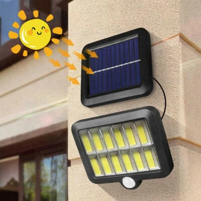 SUNSTORE-IN 1200000lm LED Solar Street Light Security Flood Lamp Motion Sensor Outdoor Wall