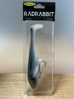 Señuelo de pesca deps RADRABBIT #04 Noike Gill cebo de natación suave lubina sin usar Foto 1 de 4