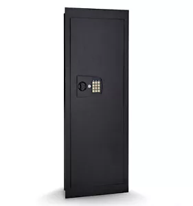 Snapsafe In Wall Long Gun Shotgun Safe, Measures 44”x 4”x 16.25”, Keypad Entry - Picture 1 of 6