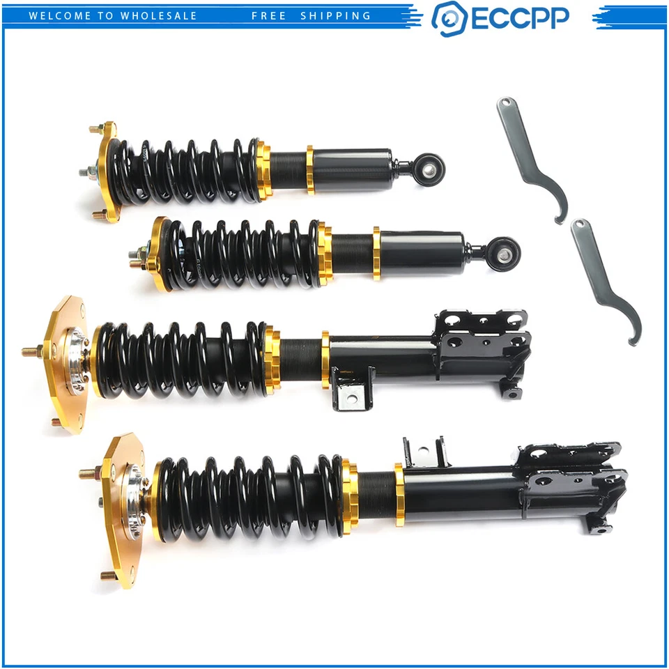 Kit de suspensión enrollables para puntales Mitsubishi Eclipse 2000-05 altura ajustable Foto 1 de 4