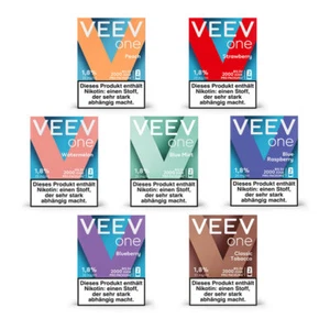 VEEV one Pod PROBIERSET 20mg/ml Nikotin 7x 2 Pods - Bild 1 von 8
