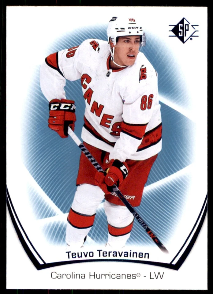 2021-22 SP Hockey Teuvo Teravainen #54 - Image 1 of 2