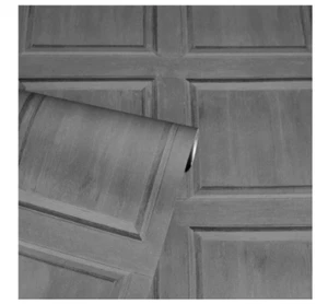 ARTISTICK Washed Panel Charcoal Non-Woven Peel and Stick Wallpaper - Picture 1 of 2