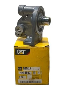 NEW Caterpillar 4N-8897 Base A Fuel Filter Housing CAT *FREE SHIPPING* - Picture 1 of 5