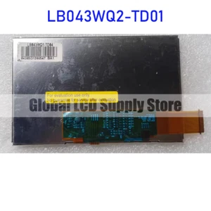 LB043WQ2-TD01 4,3 Zoll Original LCD Display Bildschirm Panel für LG Display Brandneu - Bild 1 von 2