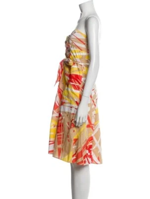 Vestido solero vintage de algodón Y2K Diane Von Furstenberg 10 Foto 1 de 4