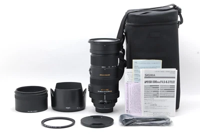 [N-MINT] SIGMA DG 50-500mm f/4.5-6.3 OS HSM Zoom Lens for Nikon F mount Japan - Image 1 of 4