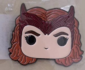 Prendedor de coleccionista con cabeza de bruja escarlata Marvel - 2022 Funko sombrero solapa bolso mochila - Imagen 1 de 2