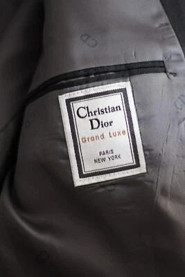 Christian Dior-Grand Luxe- Men's Tuxedo Jacket Size: 37S- Black-Amazing/stunning - Image 1 of 4