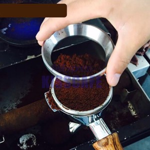 51mm Stainless Steel Intelligent Dosing Ring Brewing Bowl Coffee For Make &Y7