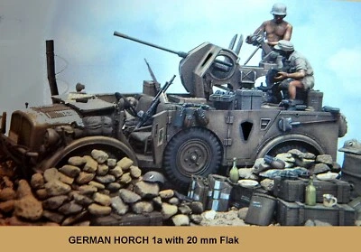 TESTORS/ITALERI 1/35 scale kit HORCH COMMAND CAR # 851 Factory Sealed - Image 1 of 4