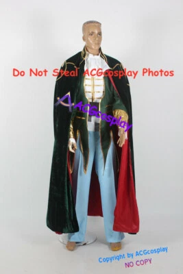Disfraces Cosplay Cazador de Vampiros D Meier Link con capa de terciopelo verde oscuro Foto 1 de 4