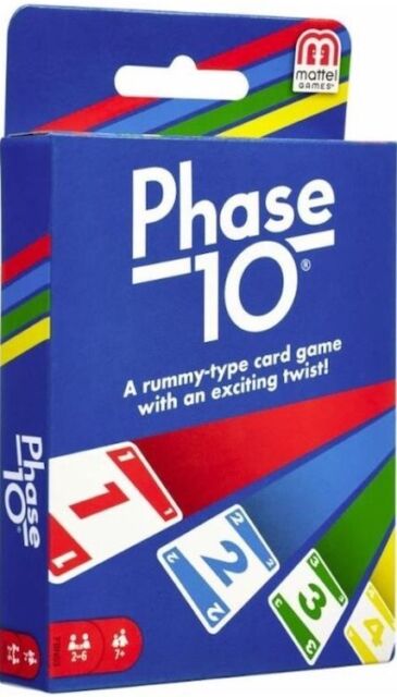 PHASE 10 CARD Game A Rummy Card Game with a Twist Fundex Games Challenging  New $20.26 - PicClick AU