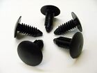 For Cadillac 5pcs NOS Black Nylon Plastic Retainers Clips Bumpers Fenders 1/4" 