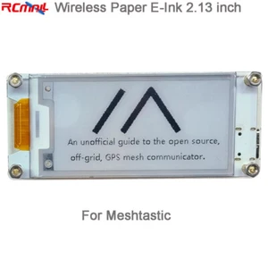 868/915MHz 2.13" E-Ink Display Wireless Paper SX1262 LoRa ESP32 for Meshtastic - Picture 1 of 4