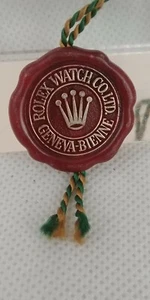 Vintage ROLEX SIGILLO CRONOMETRO CERTIFICATO UFFICIALE CARTELLINO DA APPENDERE pre ologramma - Foto 1 di 4