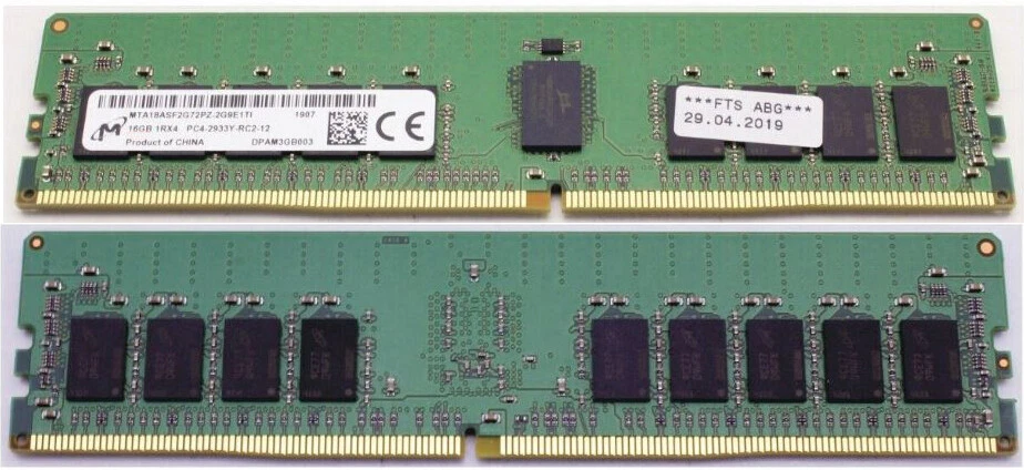 NEW Fujitsu 16GB (1X16GB) 1RX4 DDR4-2933 R ECC S26461-F4083-L316 Server Memory - Image 1 of 1