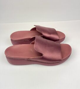 Vionic Womens Monica Slide Sandal Shiraz Size 10 US, 8 UK, 42 EU PINK