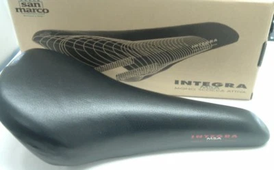 Selle San Marco NEW / NOS Integra MSA Saddle- 217 Grams- No Rails=More Comfort - Image 1 of 4