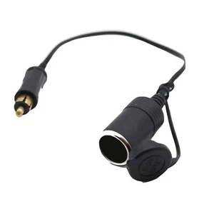 Din Cigarette Lighter Hella Power Adapter Cable For BMW Triumph Tiger Motorcycle - Picture 1 of 9
