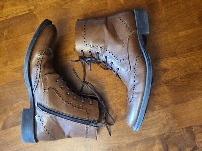 Kenneth Cole sin listar ~ Talla 7M ~ Botas punta de ala para hombre ~ *Excelente estado Foto 1 de 4