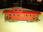 American Flyer Wide Gauge  Deluxe Two Tone  Red                    4021 Caboose 