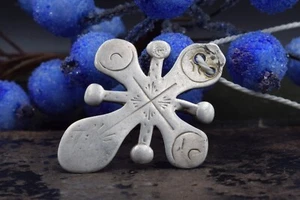 ORIGINAL ANTIQUE 19th ! COSSACK coral CROSS amylet silver 84 Icon CRUCIFIX vtg - Picture 1 of 21