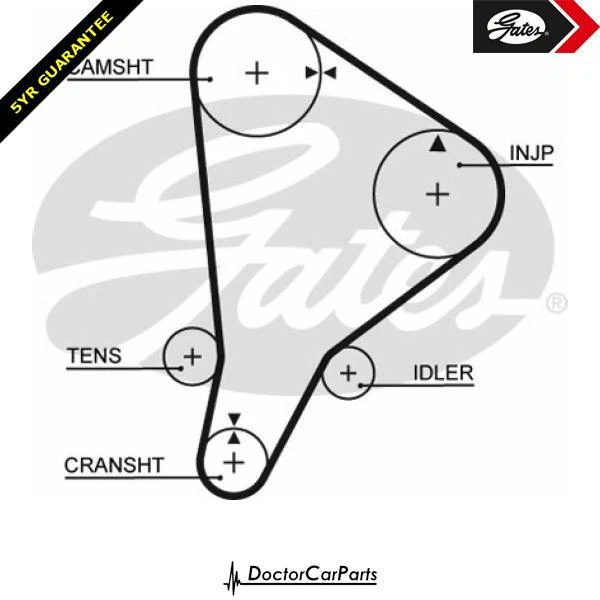 Cam Timing Belt FOR TOYOTA CRESSIDA 82->85 2.2 Diesel X6 L 67 - Image 1 of 1