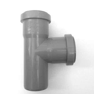HT Abzweig HTEA Einfach Abzweig DN40/40/87° grau innen HT Rohr - Bild 1 von 1