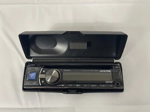 Alpine CDE-136BT Bluetooth CD Car Stereo AM FM USB Aux Faceplate & Case Only - Picture 1 of 6