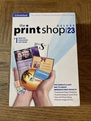The Print Shop Deluxe 23 PC Software - Image 1 of 4