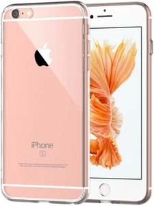 iPhone 6 Plus 6s Plus Case Clear Flexible TPU - Picture 1 of 4