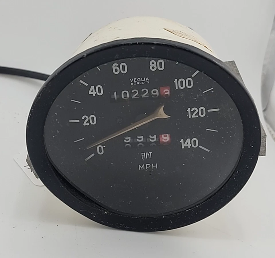 Fiat 124 Spider Veglia Borletti 1974-82 velocímetro original #1 Foto 1 de 4