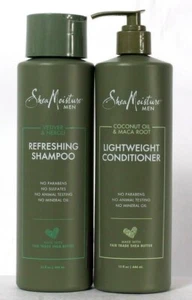 Champú refrescante y acondicionador ligero Shea Moisture para hombre vetiver neroli - Imagen 1 de 1