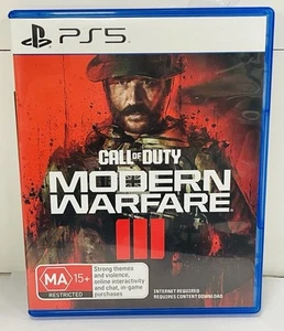 PS5 Game Call Of Duty Modern Warfare III Sony PlayStation 5 PS5 Game - Picture 1 of 3
