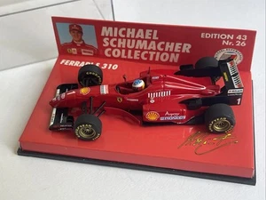 Coche modelo Schumacher Ferrari F310 1996 F1 Diecast Minichamps 510 964301 1:43 - Imagen 1 de 8